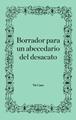 Borrador para un abecedario del desacto | 9789873861512 | Cano, Virginia