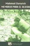 Memorias para el olvido | 9788487198823 | Darwish, Mahmud