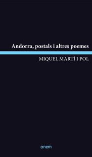 Andorra, postals i altres poemes | 9788418865268 | Martí i Pol, Miquel