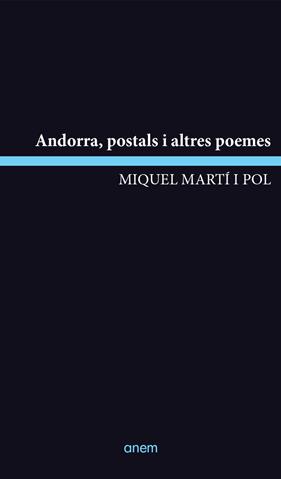 Andorra, postals i altres poemes | 9788418865268 | Martí i Pol, Miquel